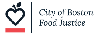 City of Boston Food Justice logo